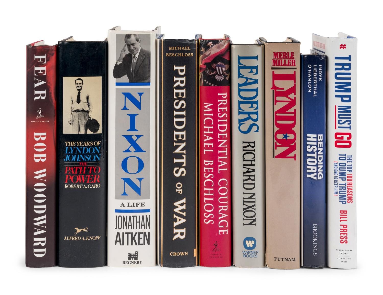 THE MODERN PRESIDENCY A group of 16 works, most FIRST EDITIONS, some INSCRIBED TO SECRETARY ALBRIGHT: