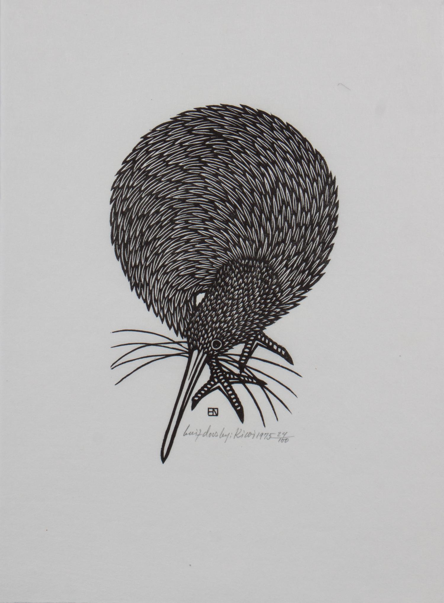 Jacques Hnizdovsky, (American/Ukrainian, 1915-1985), Twelve Birds, 1975 (a suite of twelve)