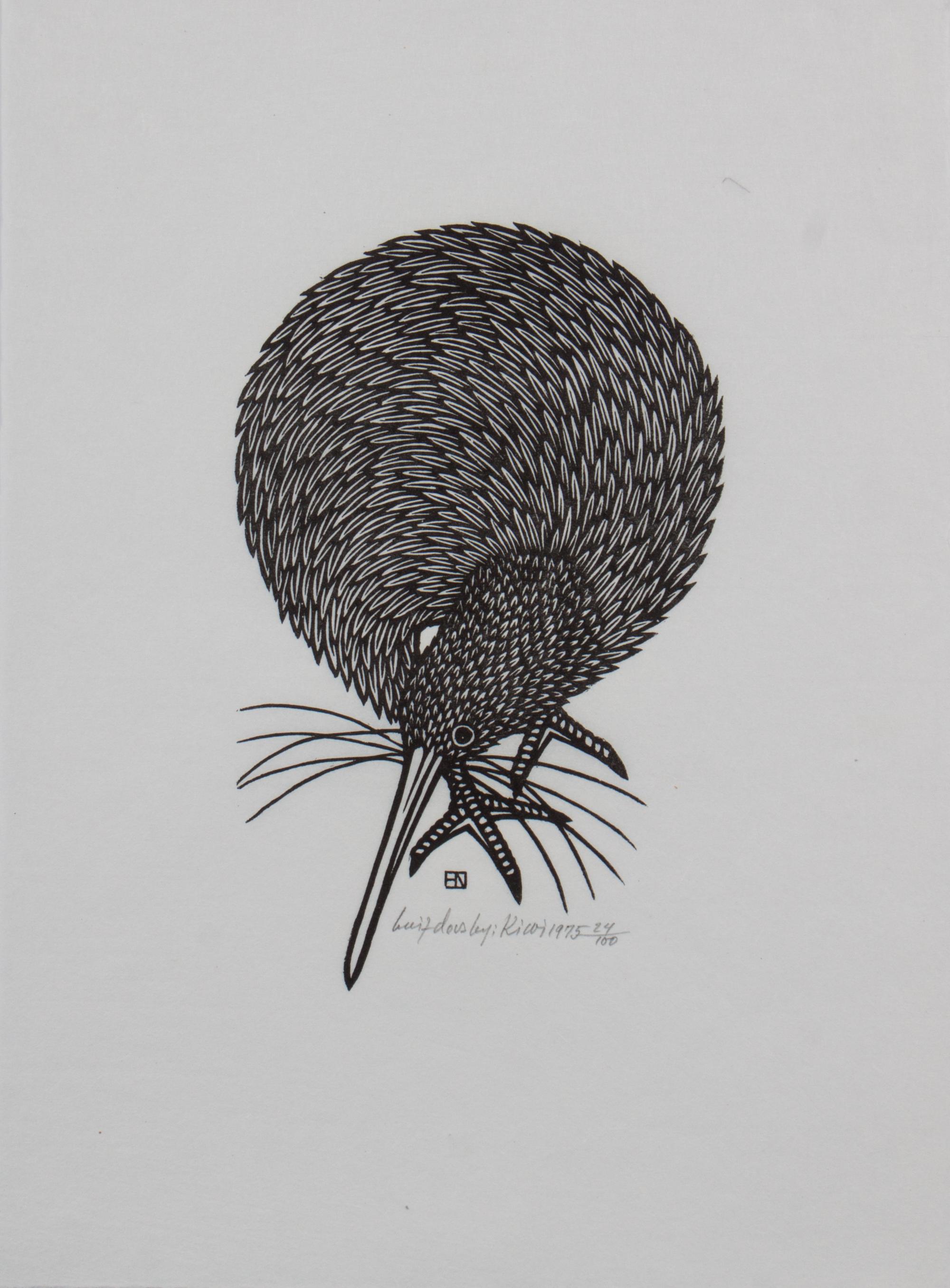 Jacques Hnizdovsky, (American/Ukrainian, 1915-1985), Twelve Birds, 1975 (a suite of twelve)