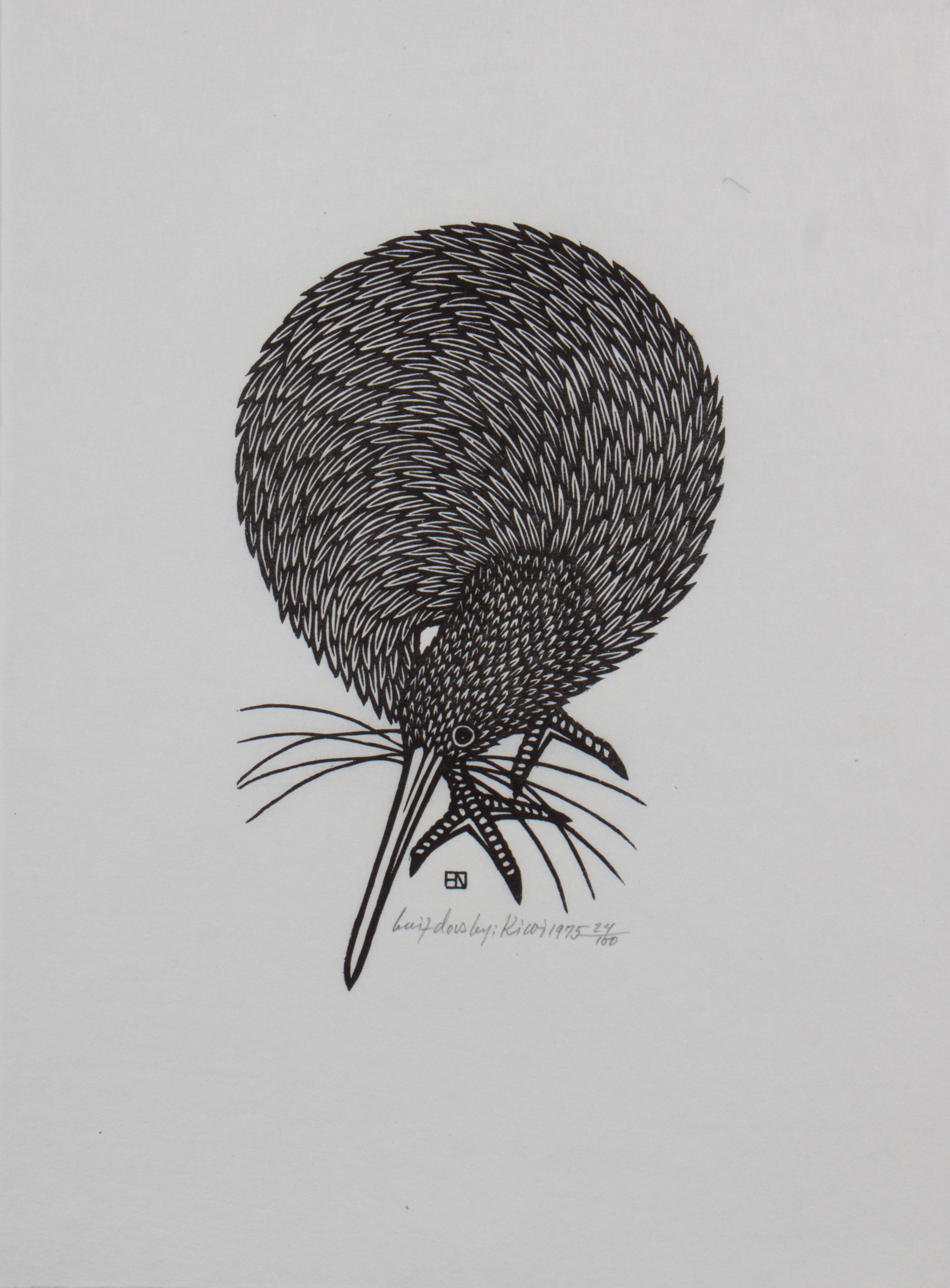 Jacques Hnizdovsky, (American/Ukrainian, 1915-1985), Twelve Birds, 1975 (a suite of twelve)