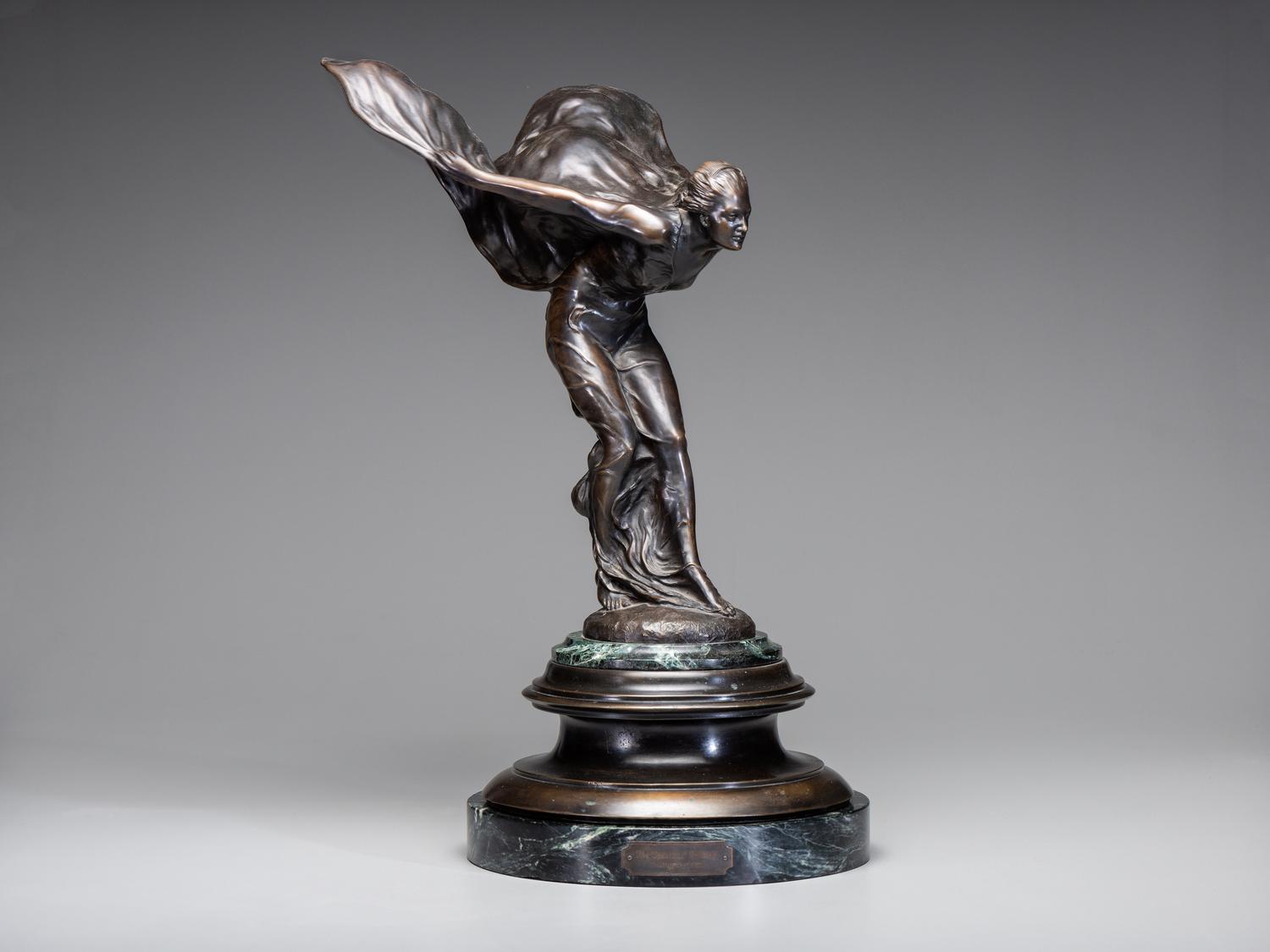 Spirit of Ecstasy with associated base