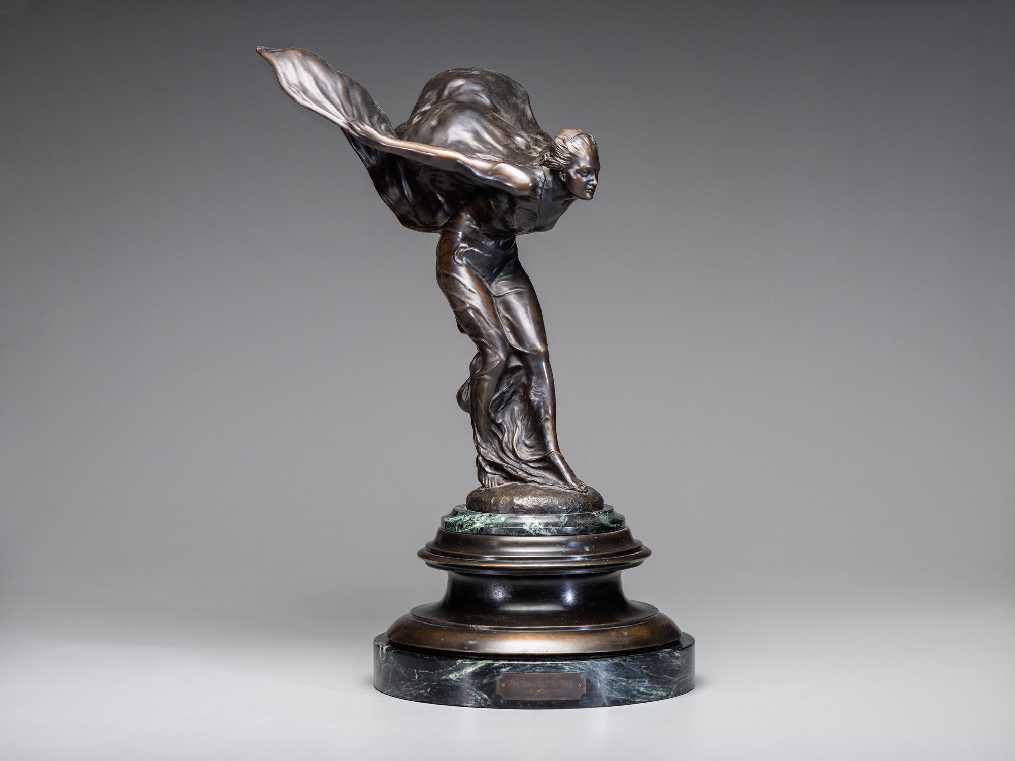 Spirit of Ecstasy with associated base