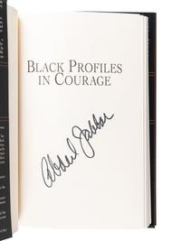 A Group of Four Books on African-American History Authored and Signed by Kareem Abdul-Jabbar and Arthur Ashe,