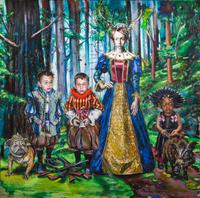 Caleb Weintraub, (American, 20th/21st century), Our Mother Was a Praying Mantis, 2011