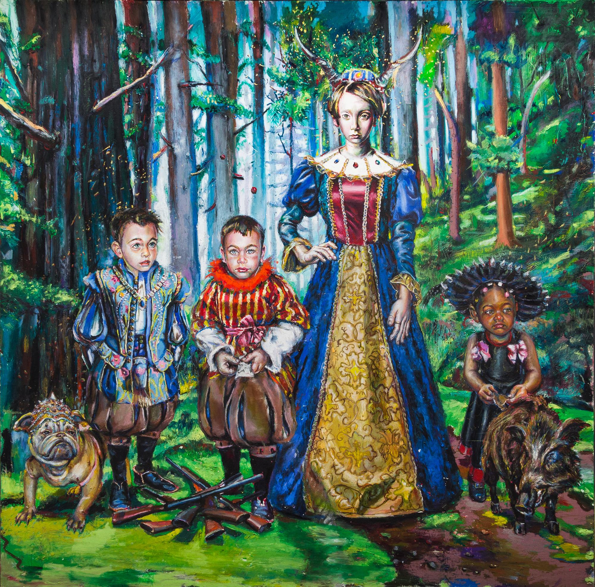 Caleb Weintraub, (American, 20th/21st century), Our Mother Was a Praying Mantis, 2011