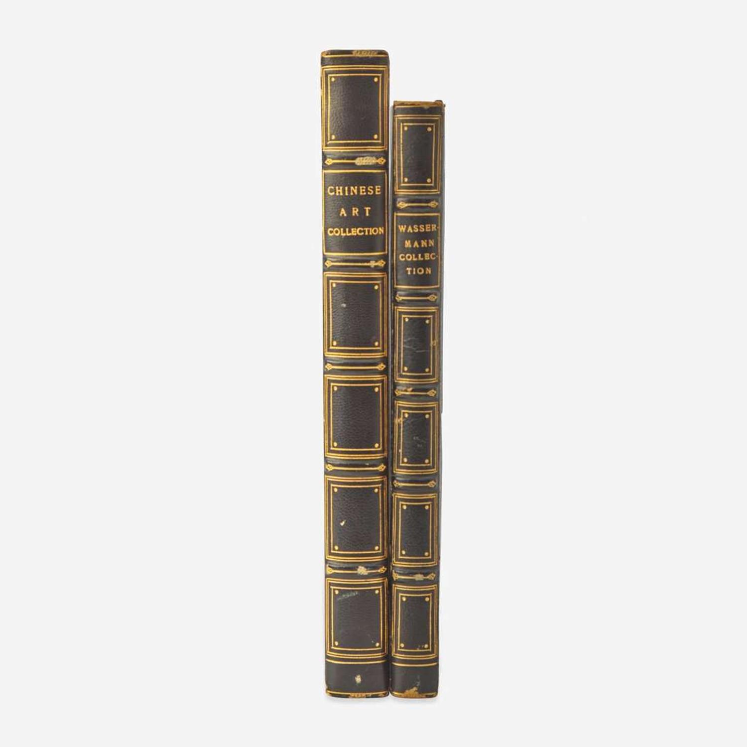 Two early Asian Arts auction catalogues, American Art Galleries, New York 圖錄兩冊 1914, 1916