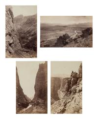 JACKSON, William Henry (1843-1942). Suite of 38 albumen photographs: Rocky Mountain Railroad Album, Steam and Steel Across the Great Divide, Silverton Colorado, Silverton Sultan, 1883.
