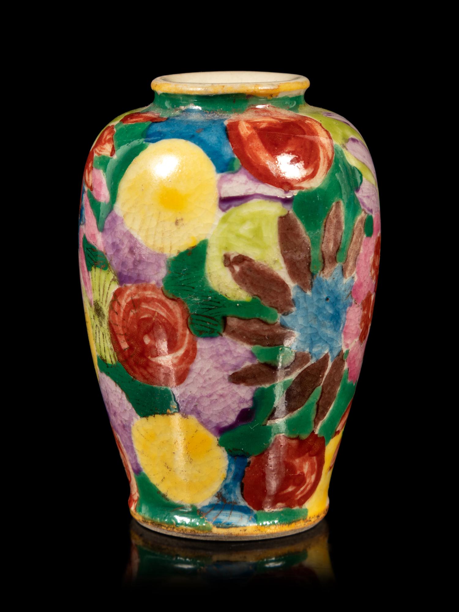 A Satsuma Miniature Bottle