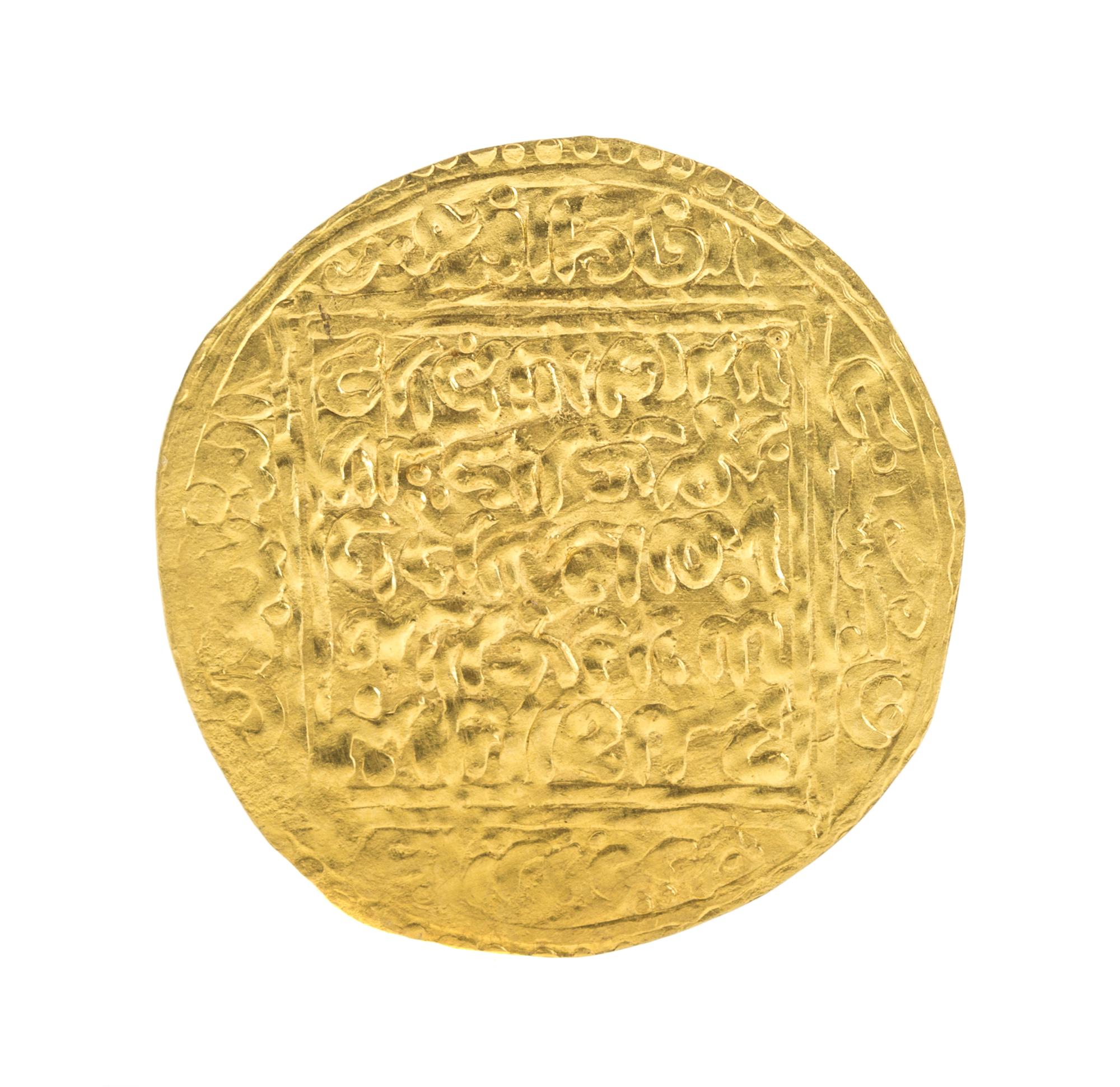 Algeria-Tughluqu Empire (h.-788-196/1386-1393 CE), Gold Dinar — Gold Dinar-Tilmsan