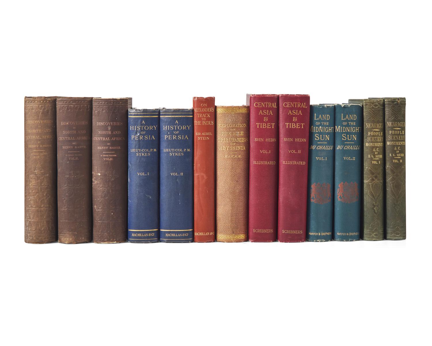 [TRAVEL & EXPLORATION]. A group of 7 titles, comprising: