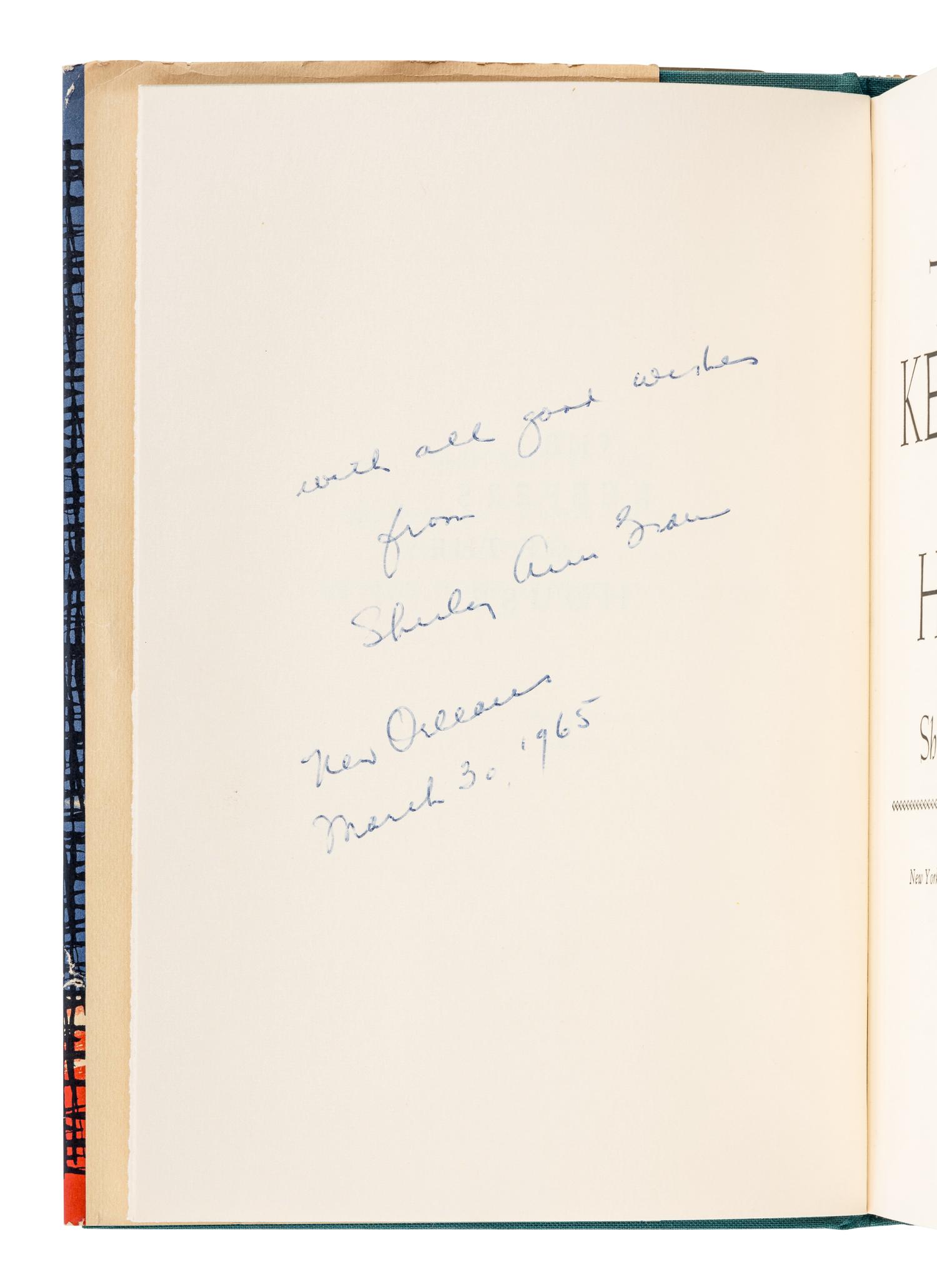 GRAU, Shirley Ann (1929-2020). Keepers of the House . New York: Alfred A. Knopf, 1964.