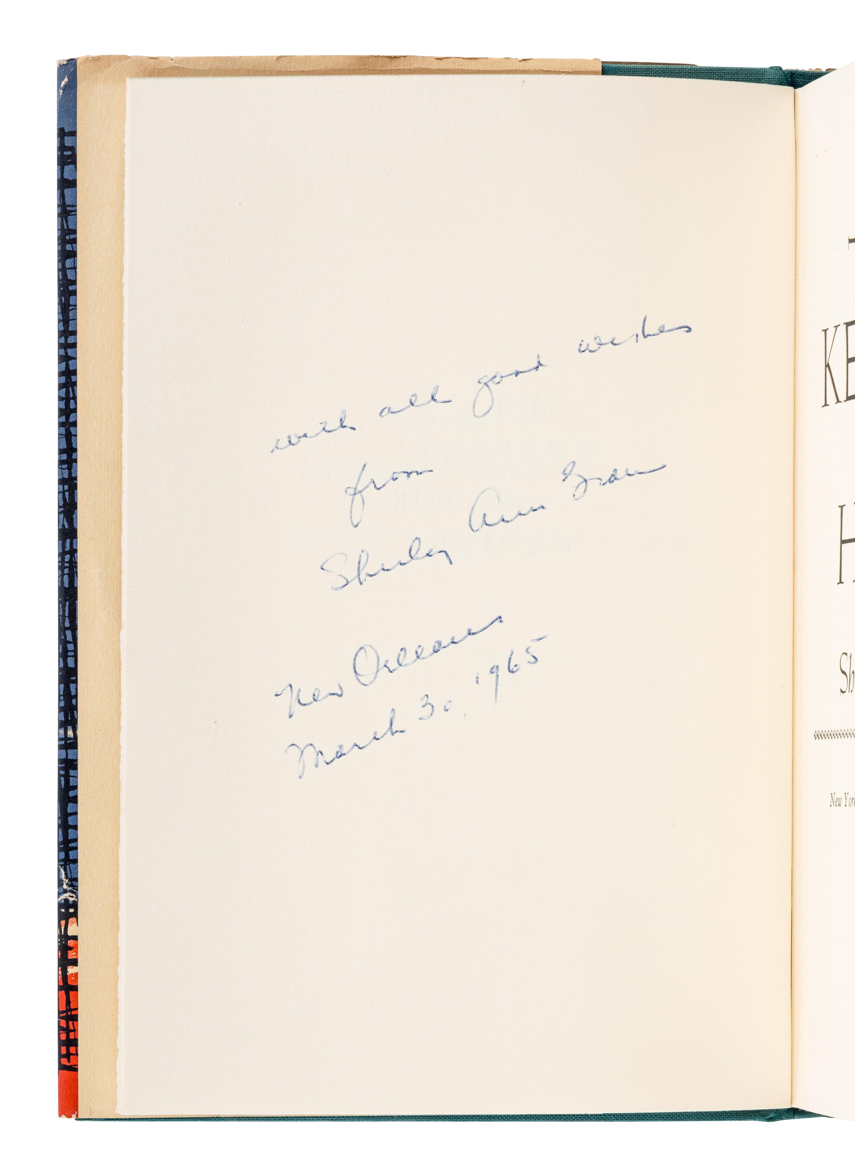 GRAU, Shirley Ann (1929-2020). Keepers of the House . New York: Alfred A. Knopf, 1964.