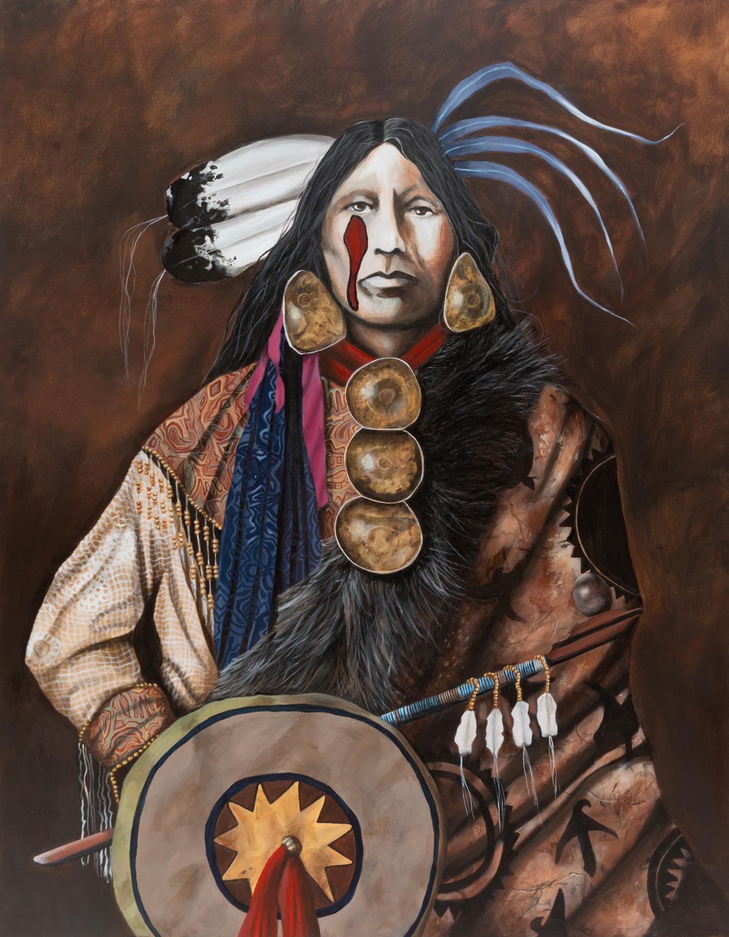 Portrait of Indian