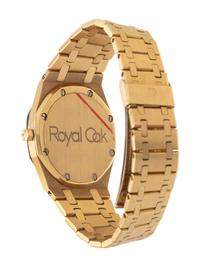 AUDEMARS PIGUET, REF. 477/4100BA 18K YELLOW GOLD 'ROYAL OAK' WRISTWATCH