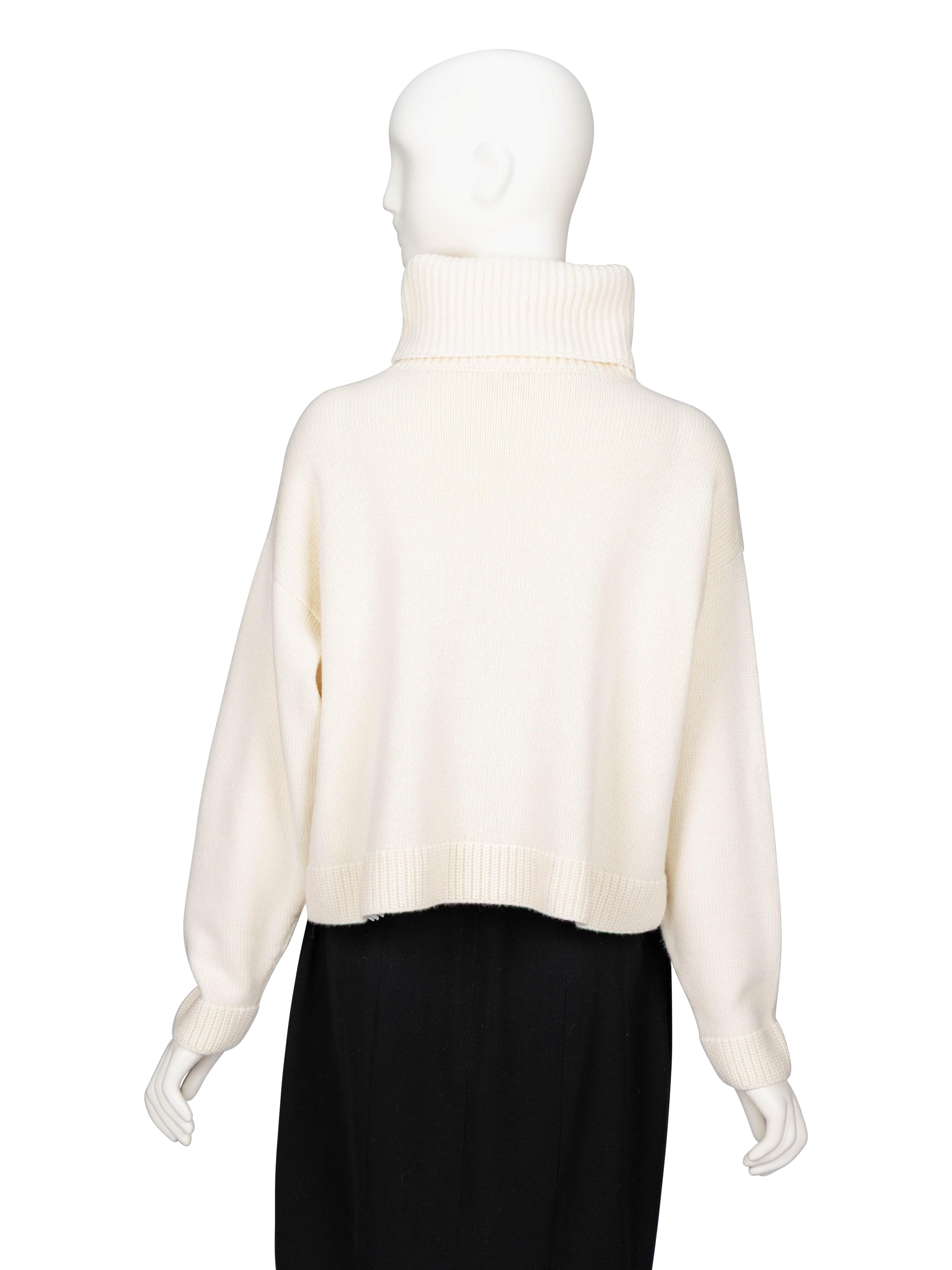 Hermès, Three White Sweaters