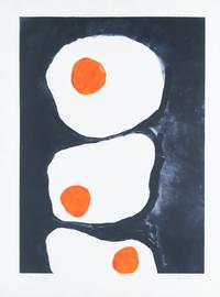 A Group of Three Works by Various Artists, , including Folded Paper, 1982 by Leo Joseph Dee (American, 1931-2004), Untitled (Paris Exhi