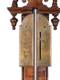 An English Walnut Barometer