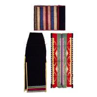 Osage Breechcloth and Apron, with Ribbon Work, PLUS