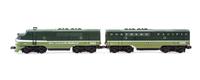 A Polychrome HO-Gauge Northern Pacific: Main Street of the North West Two-Car Diesel Locomotive