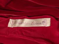 Rare Madeleine Vionnet Haute Couture Velvet Cape,1929-30