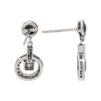 SAPPHIRE AND DIAMOND EARRINGS