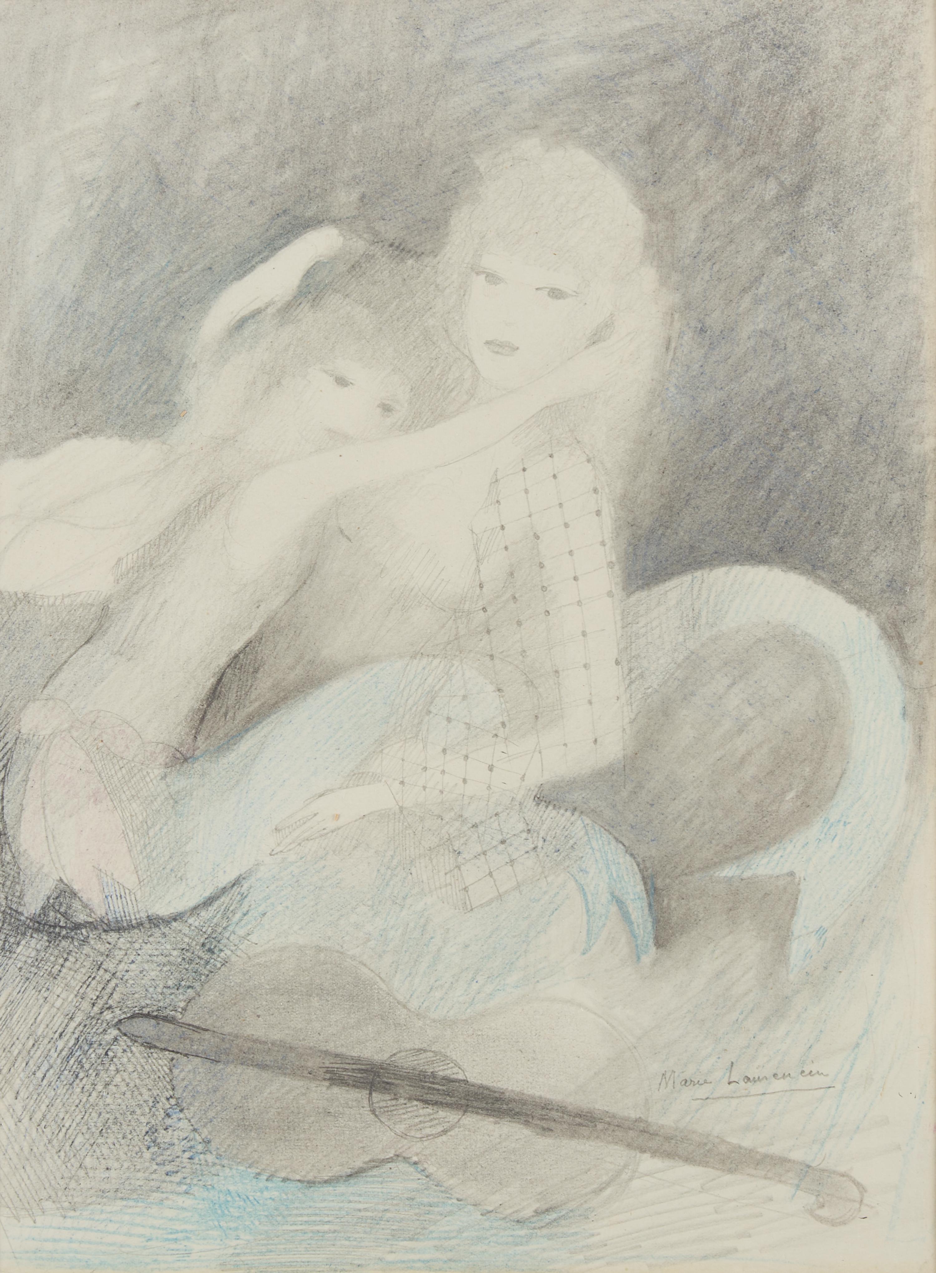 Marie Laurencin (French, 1883-1956) — Deux Sirènes, 1925