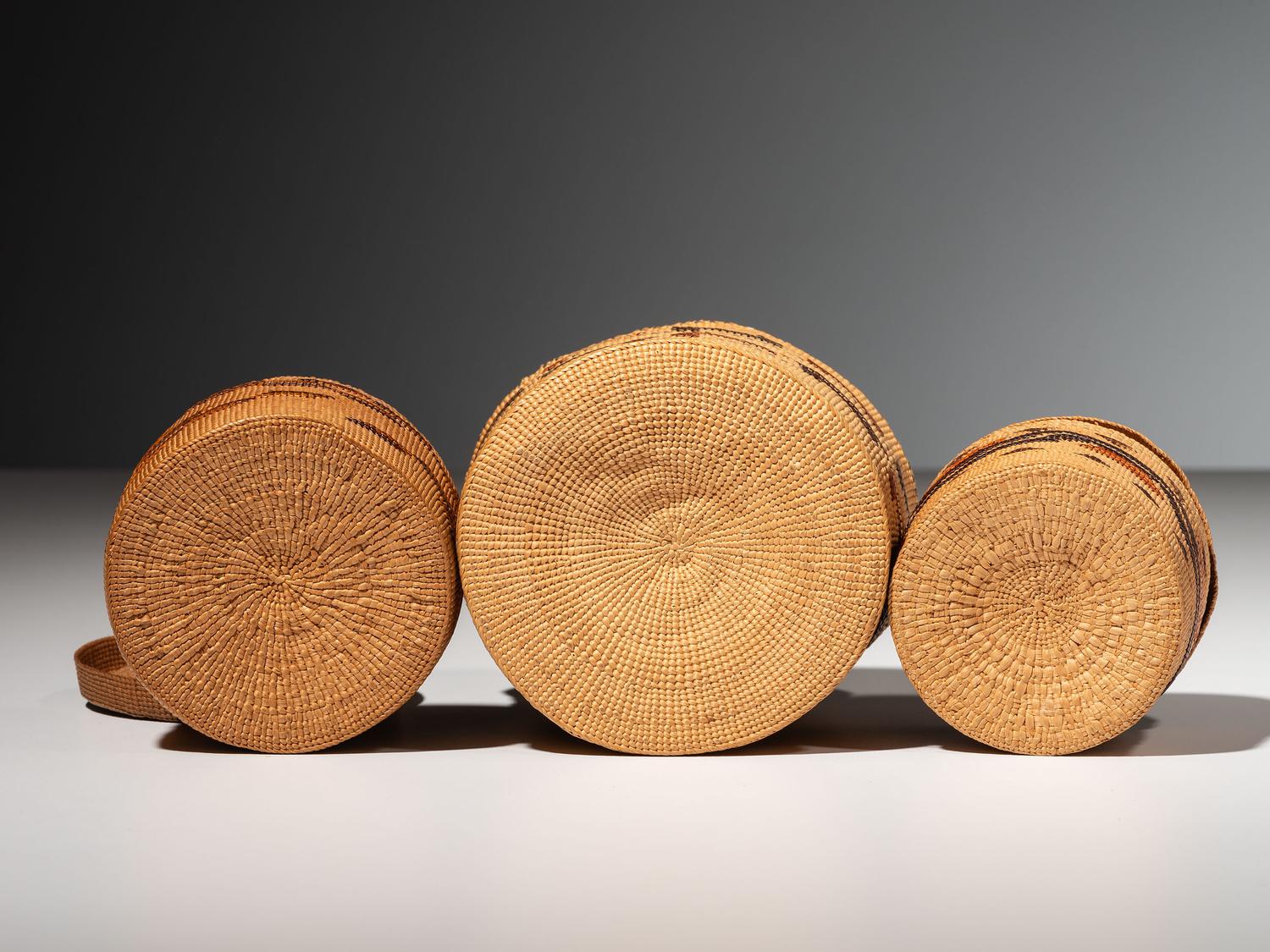 Tlingit Rattletop Baskets