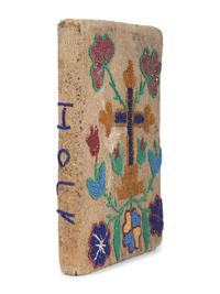 Lakota Prayer Book, with Beaded Hide Cover