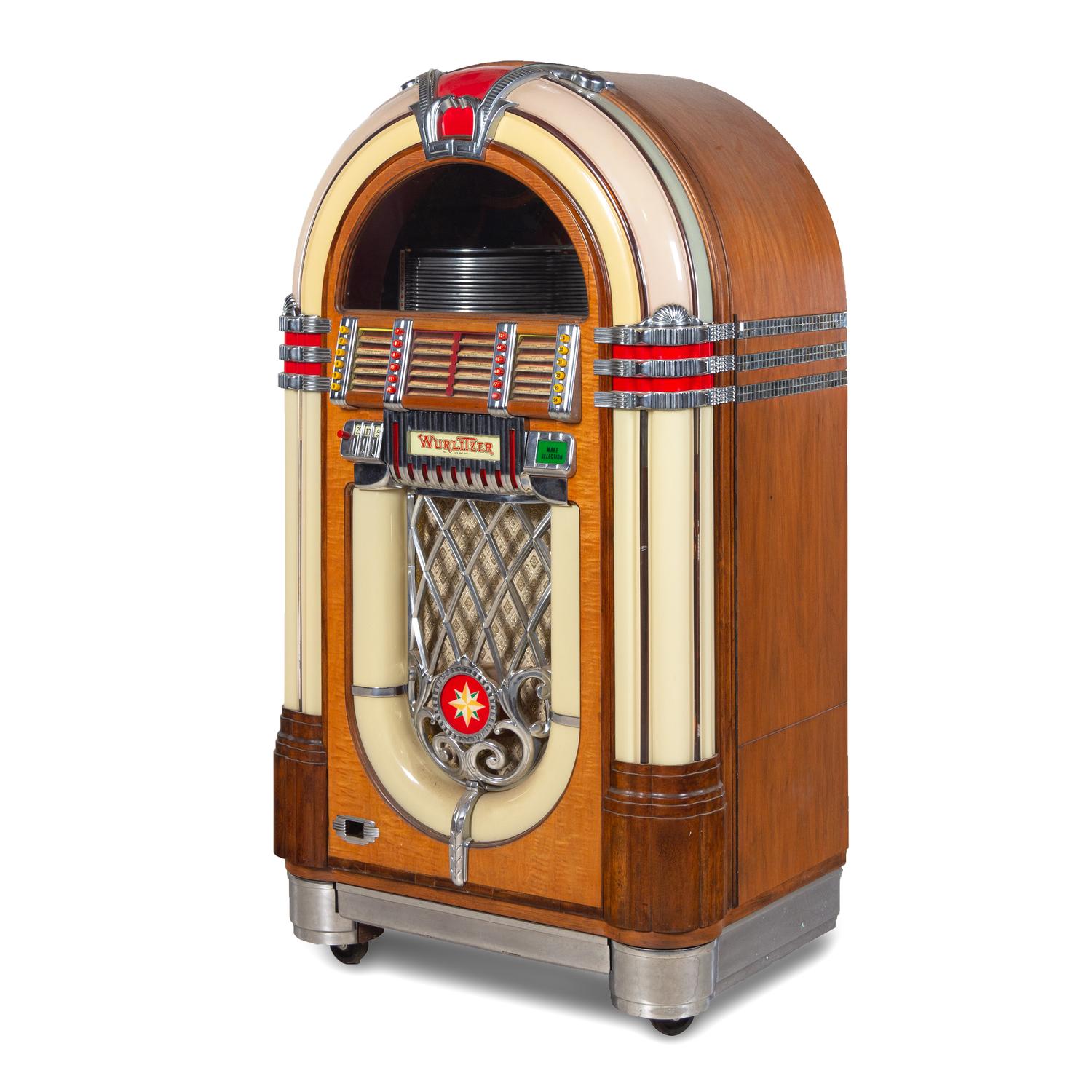 A Wurlitzer Juke Box