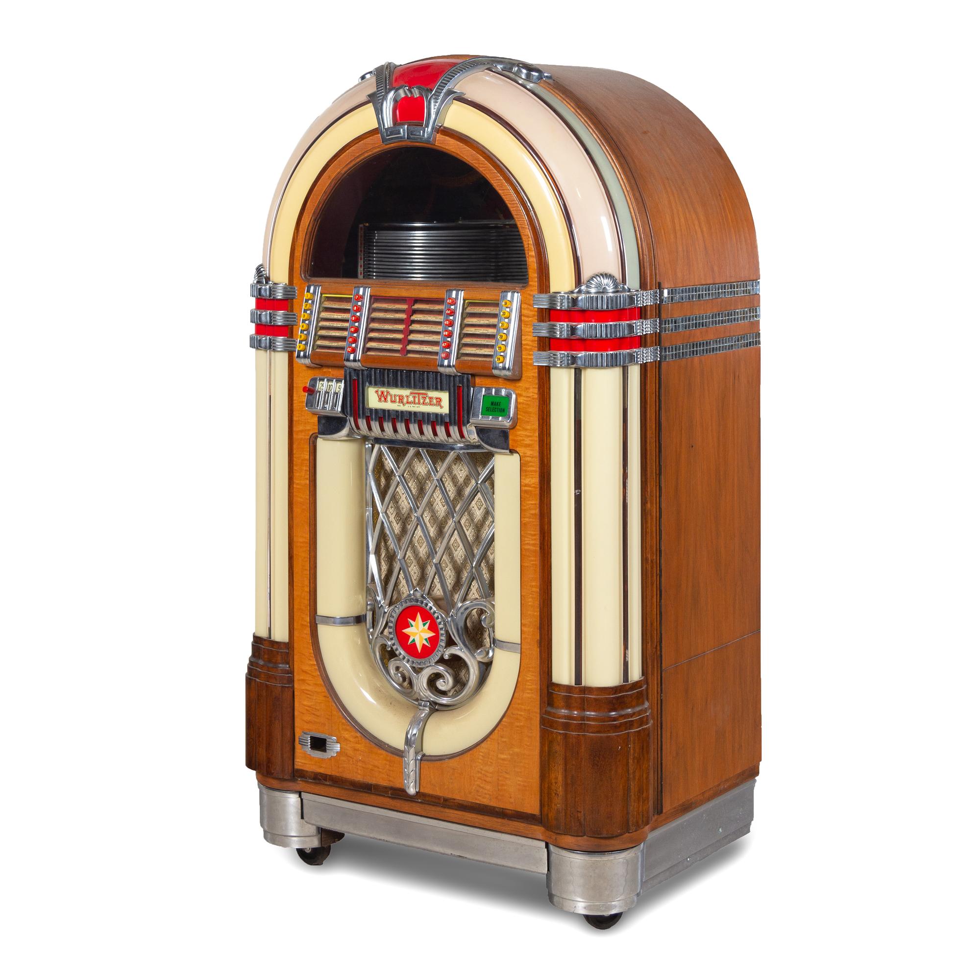 A Wurlitzer Juke Box
