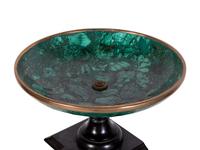 A Neoclassical Style Marble and Malachite Tazza