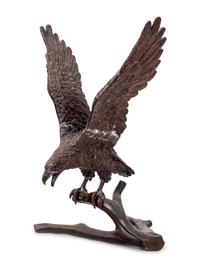 A Bronze Model of an Eagle