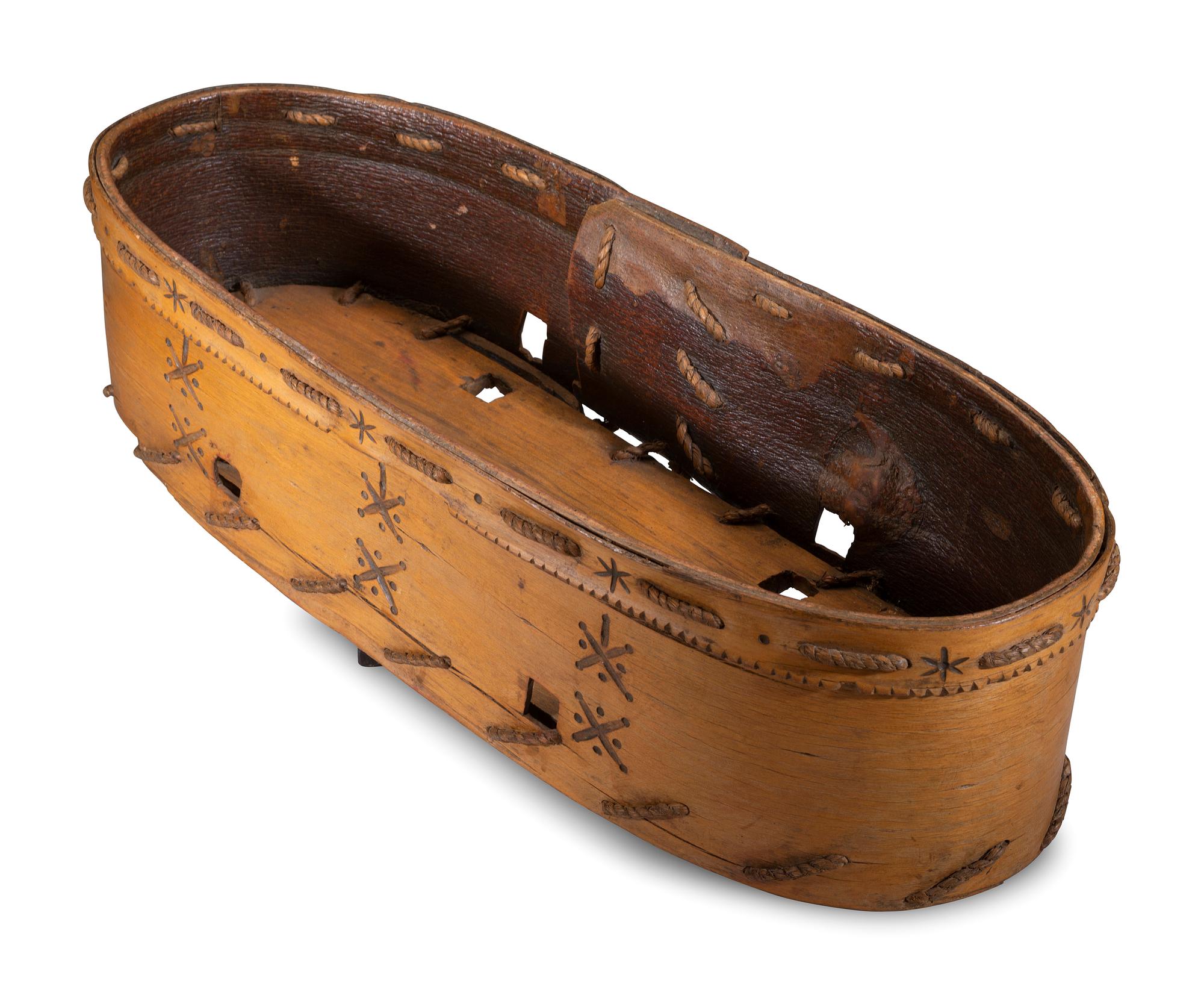 Northeastern Bentwood Cradle