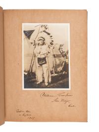 [NATIVE AMERICANS]. Album of 18 photographs of Blackfeet Chiefs, incl. Two Guns White Calf.