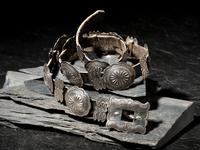 Petite Navajo Silver Concha Belt