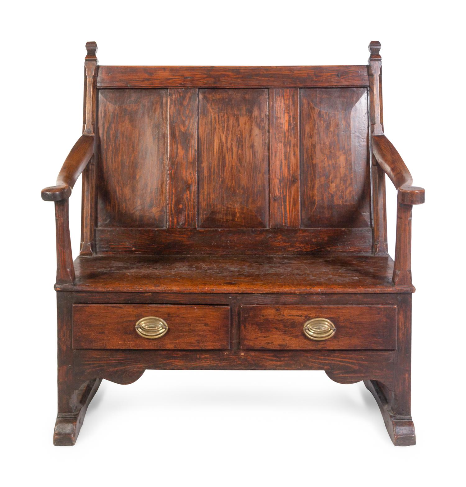 An English Pine Settle