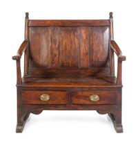 An English Pine Settle