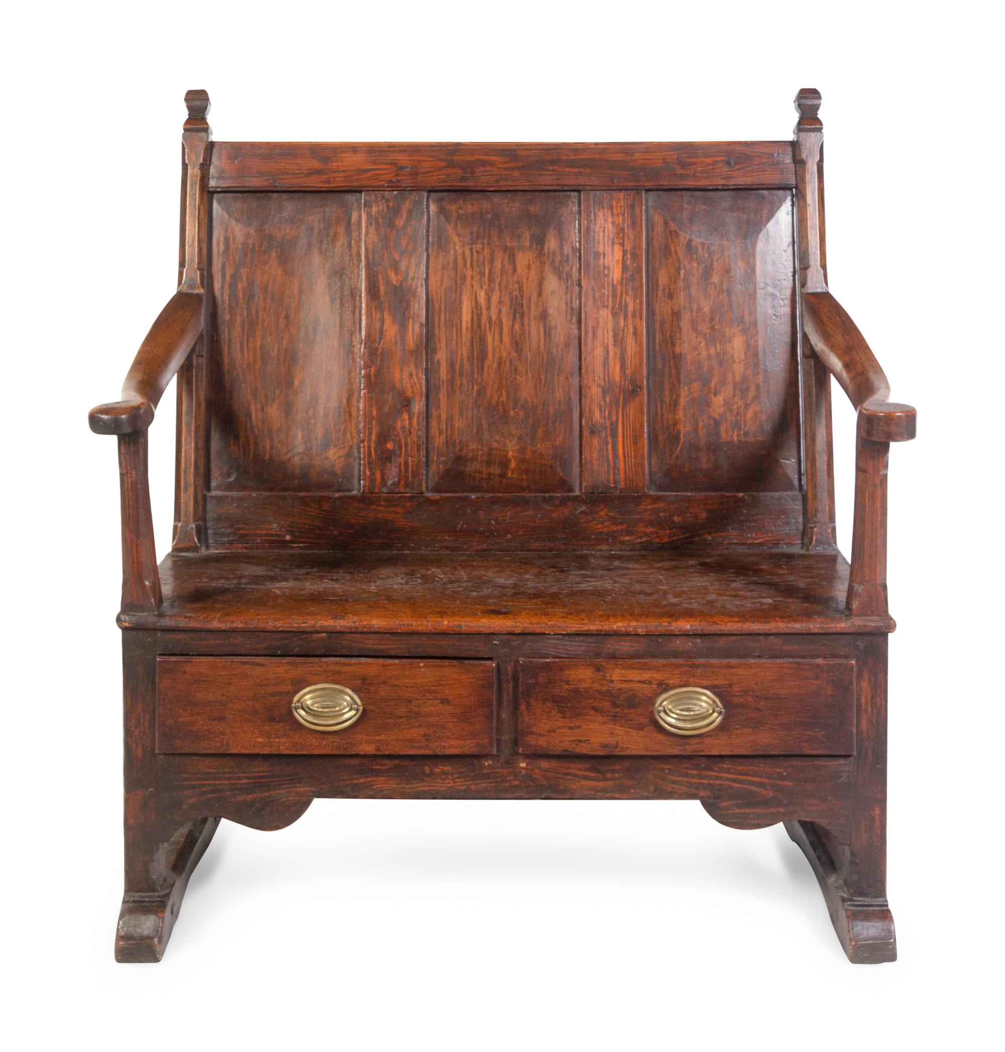 An English Pine Settle