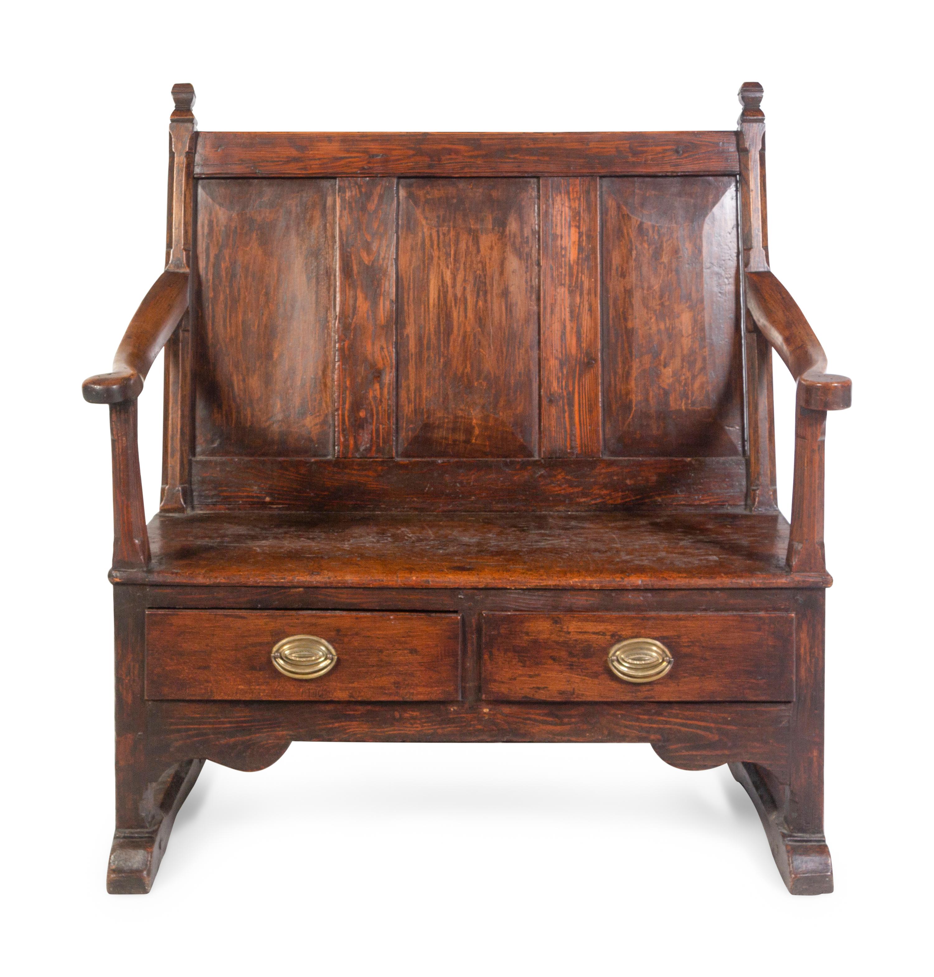 An English Pine Settle