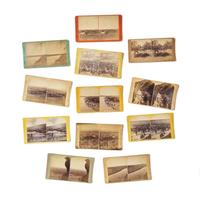Haynes, F. Jay (1853-1921). A group of 12 stereoviews of the Montana Territory.