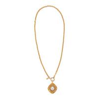 Chanel, Gripoix Pearl-Set Pendant Necklace