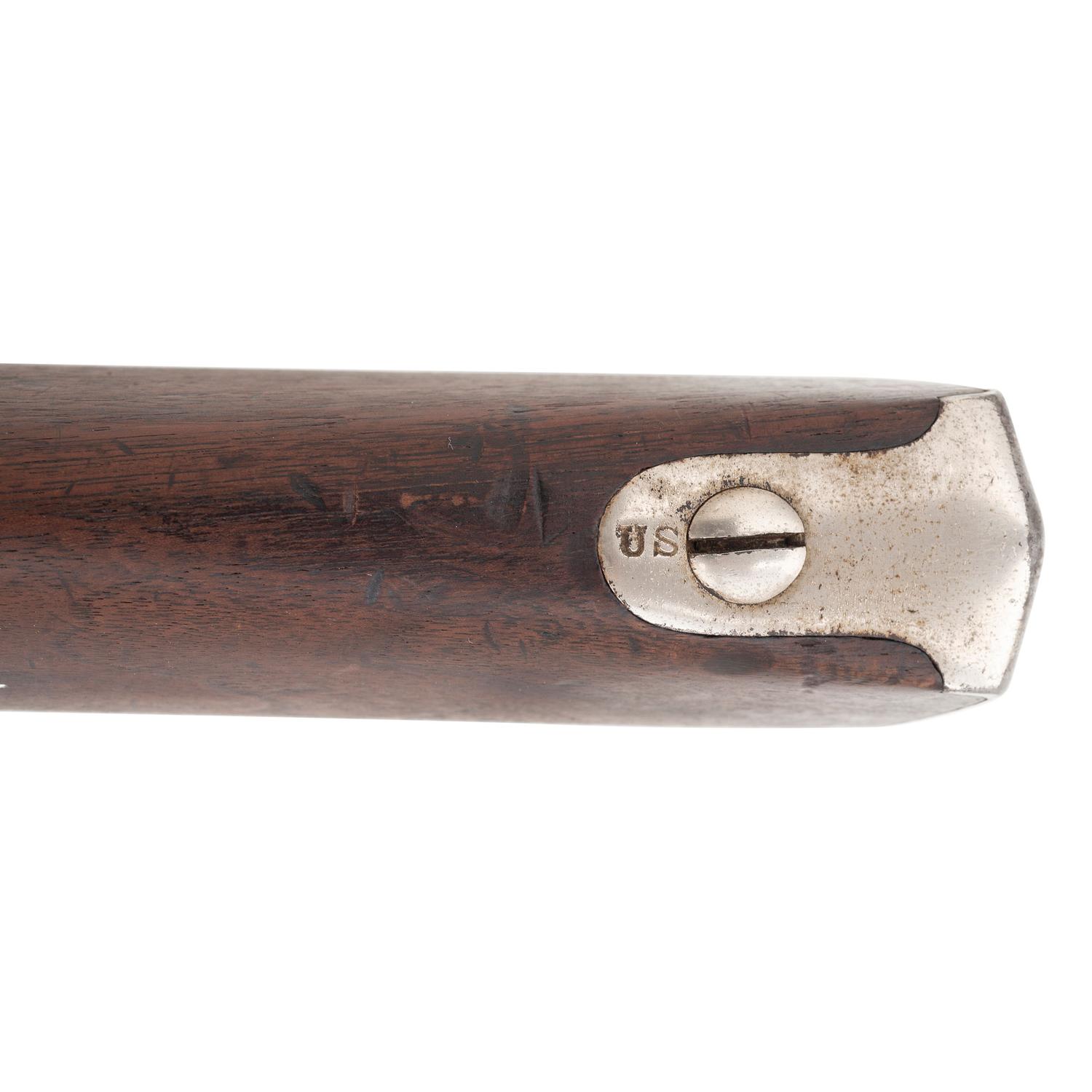 US Springfield Model 1828 (1816 Type III) Conversion Musket with Tinned Finish