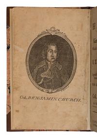 [Revere, Paul (1735-1818), engraver]. Church, Thomas (1674-1746). The Entertaining History of King Philip's War . Newport, RI: Reprinted by Solomon Southwick, 1772.