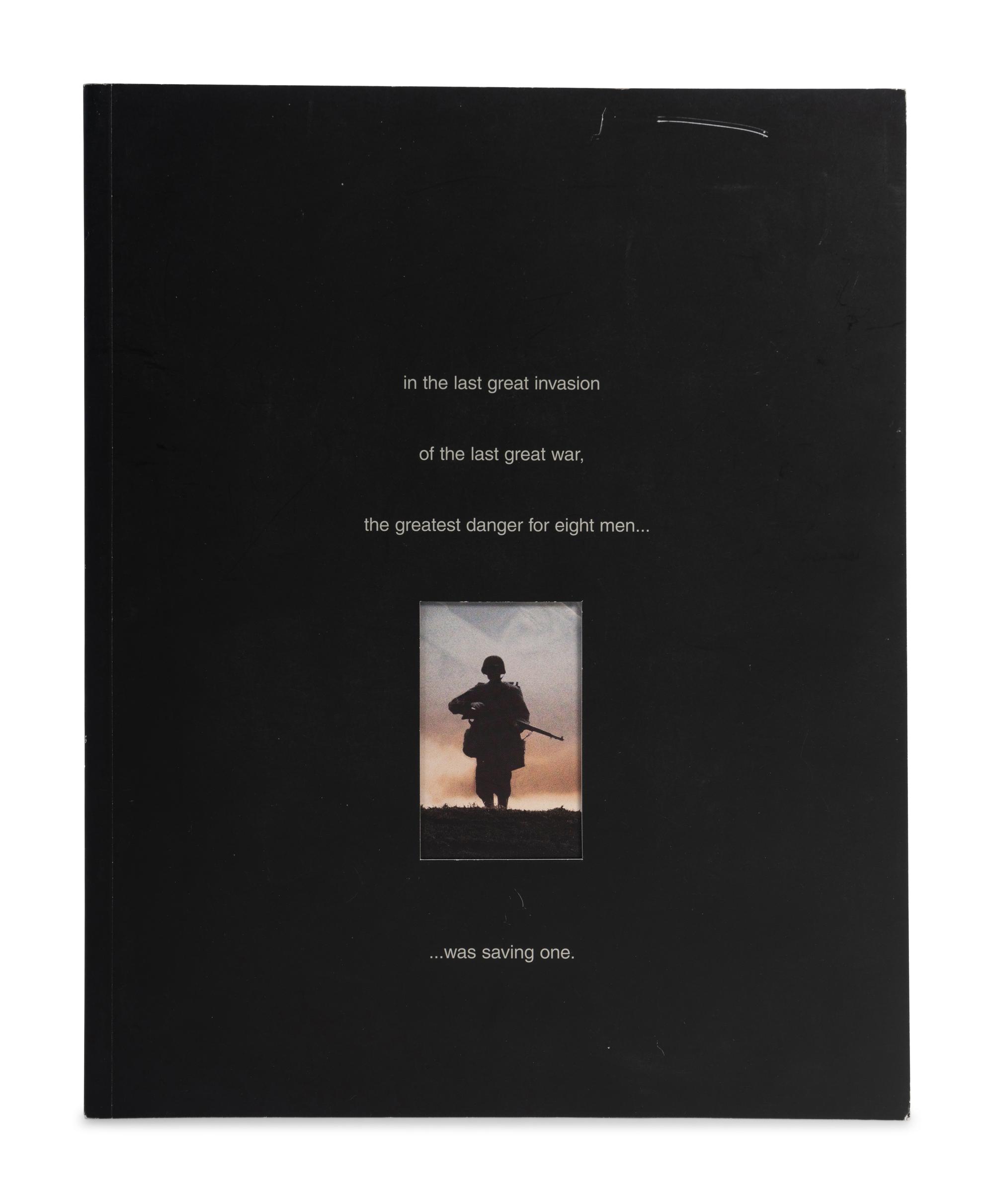 (Film Memorabilia) A group of 3 pieces of memorabilia relating to Saving Private Ryan . Amblin Entertainment, Mutual Film Company: 1998. Comprising: