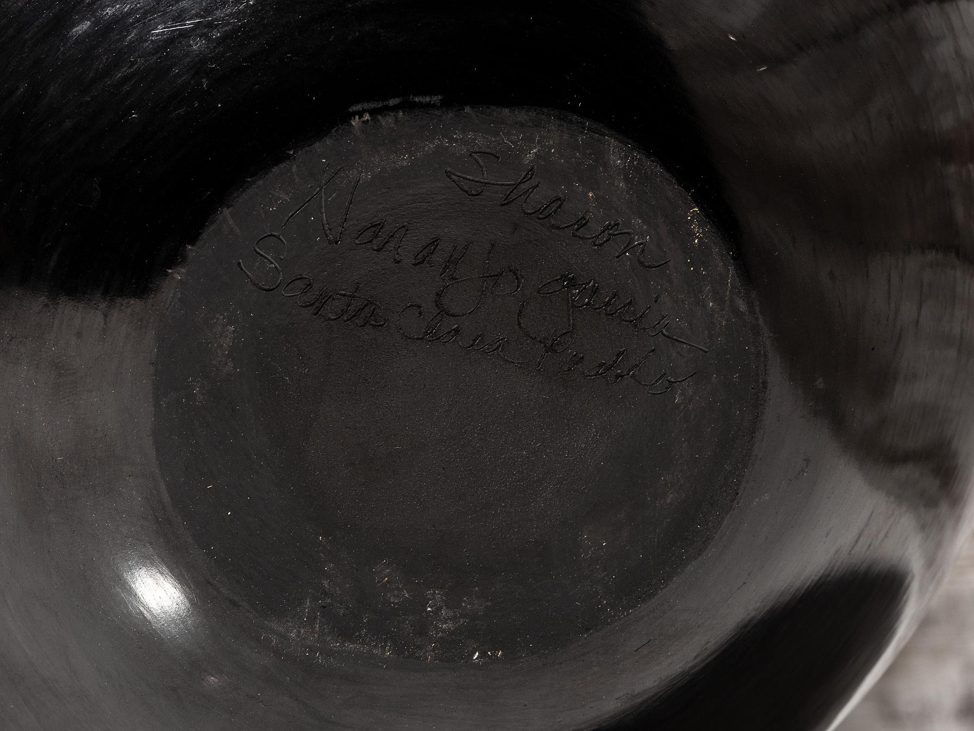 Blackware Pottery Vase