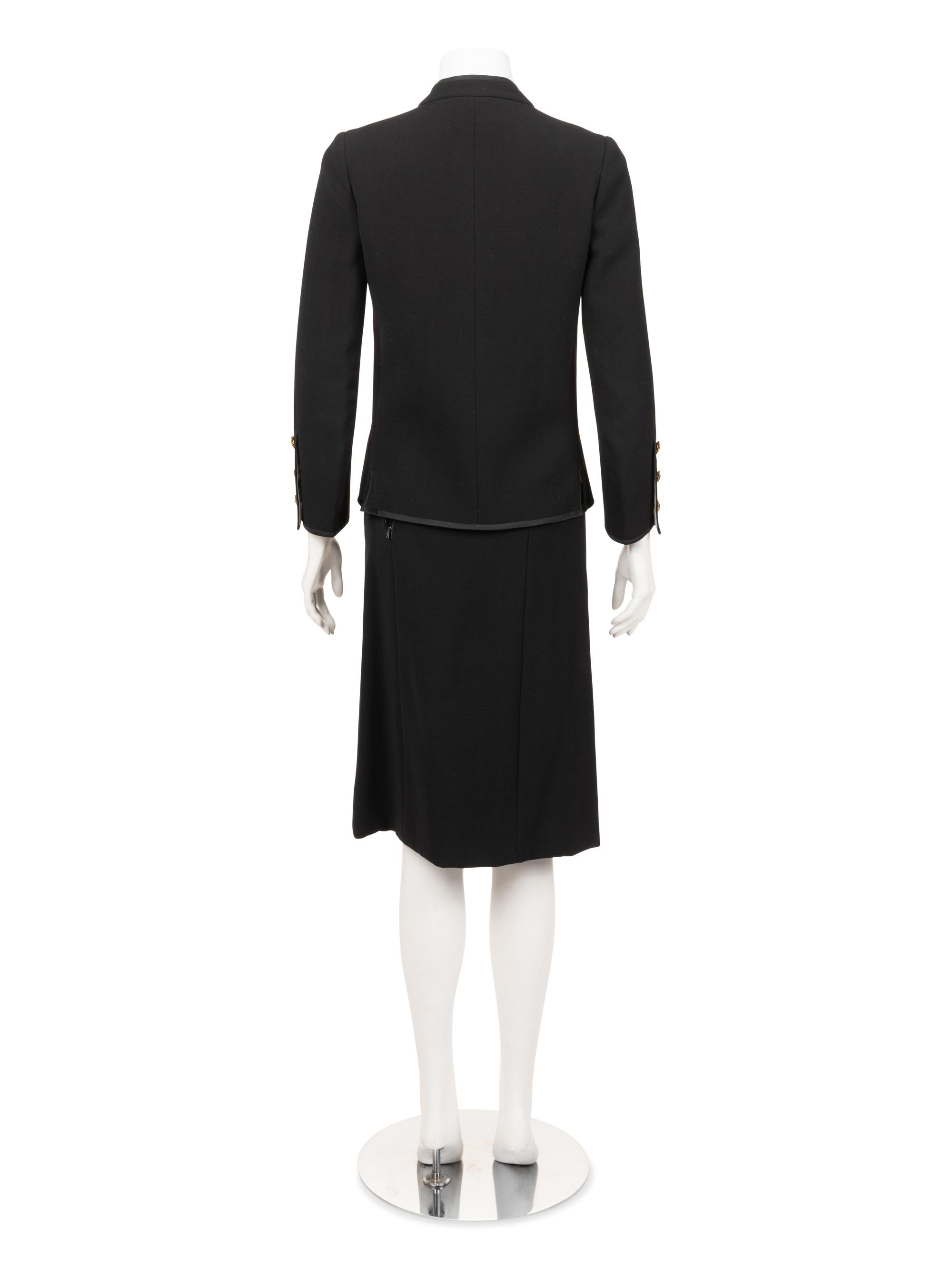 Chanel Haute Couture Skirt Suit, 1990s