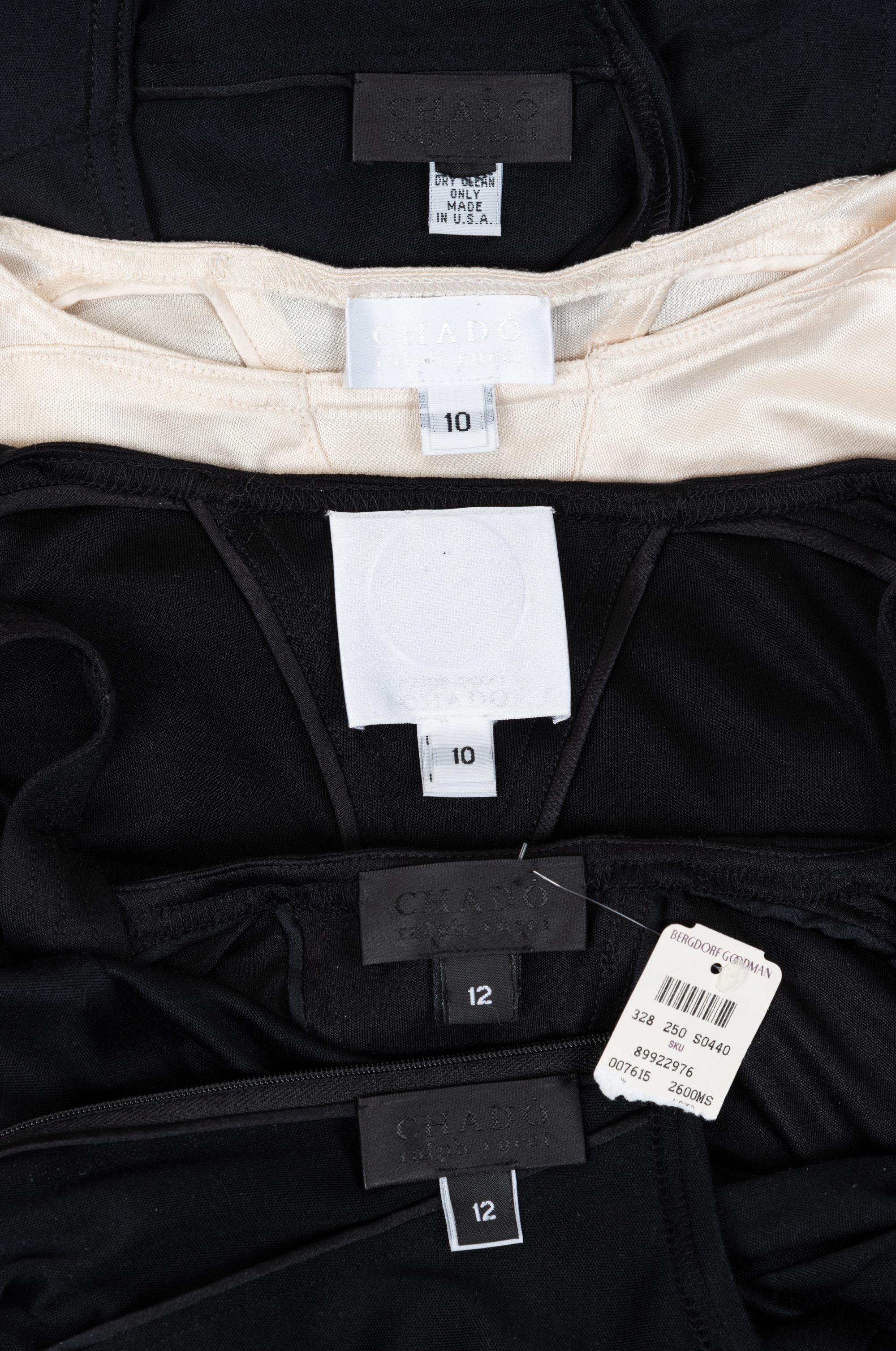 Five Ralph Rucci Tops, 2000-10s