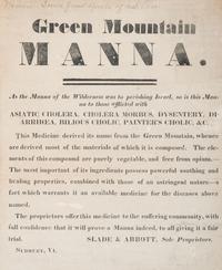 [ADVERTISING] -- [MEDICINE]. A group of 4 broadsides advertising medicines and a treatment facility, comprising: