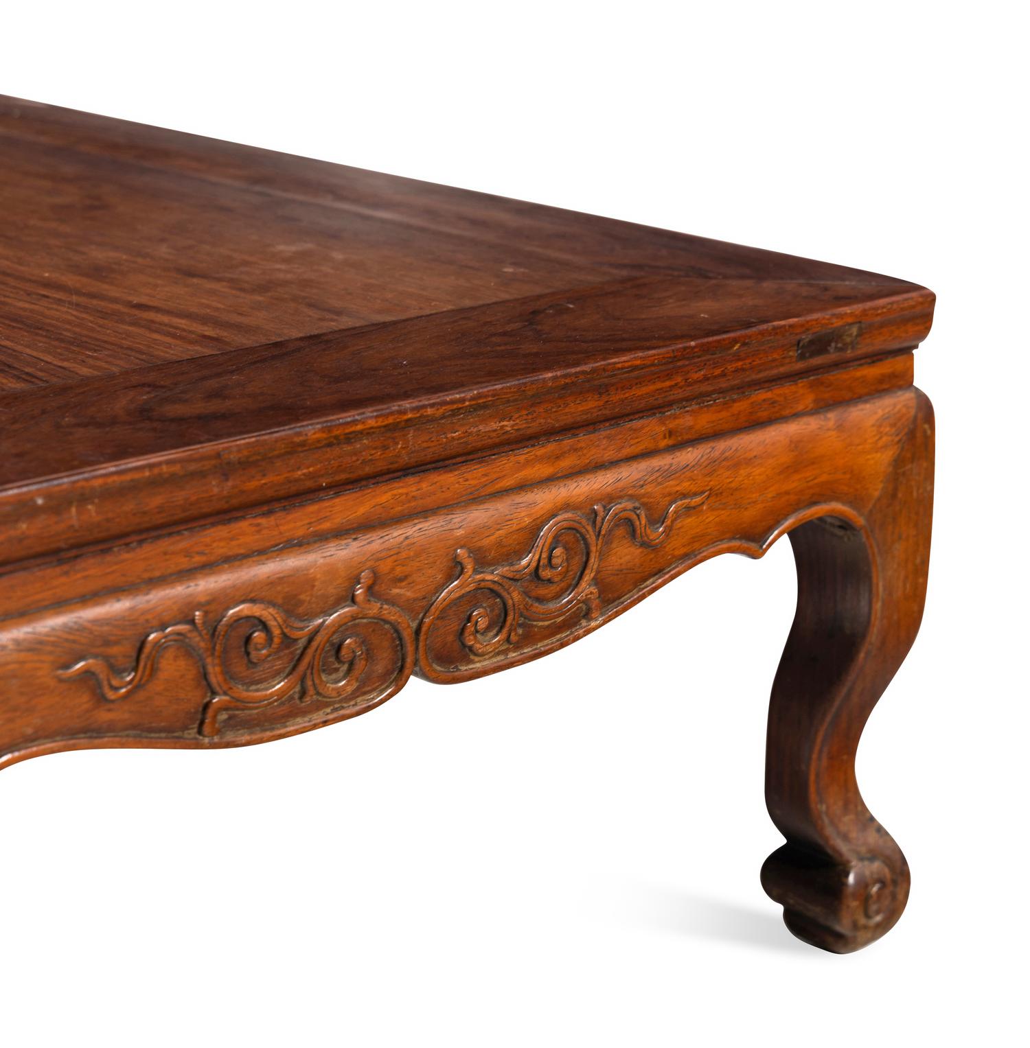 A Chinese Huanghuali Kang Table