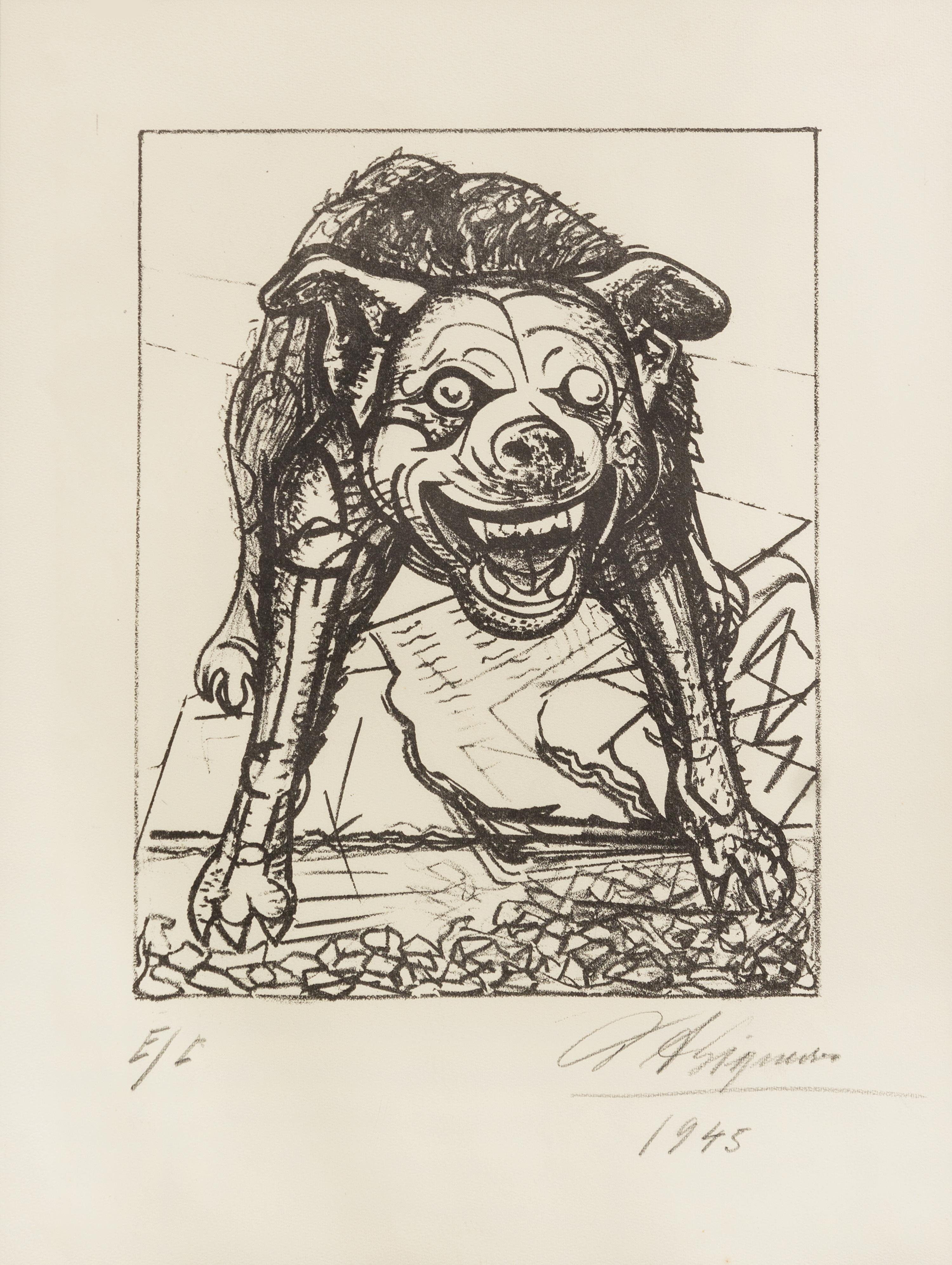 David Alfaro Siqueiros, (Mexican, 1896-1974), Guardian de las paz, 1945